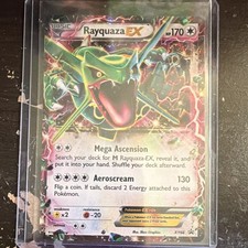 Pokémon TCG Rayquaza EX Holo Rara Carta Promo Stella Nera XY66 MP