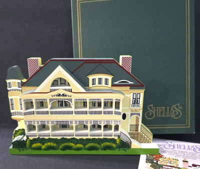 1996 Sheila's Collectible Sottile House Charleston SC Made in the USA 3D IN BOX