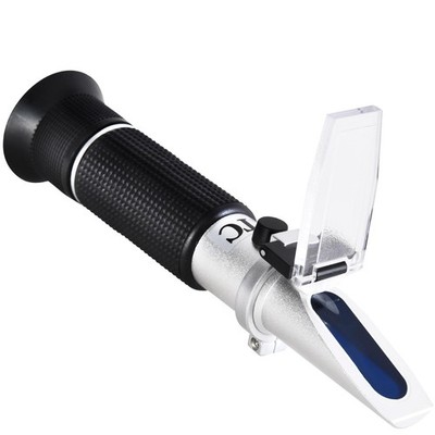 Portable Brix Refractometer with ATC, Accurate Dual Scale Brix Meter Specific..