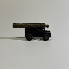 Vintage PennCraft Miniature Cannon Toy Collectable Brass Cast Iron MT PENN PA