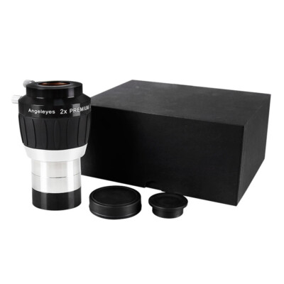 2X Apochromatic Extender Barlow Lens 2'' 2 Group 4 Pieces Astronomical Telescope