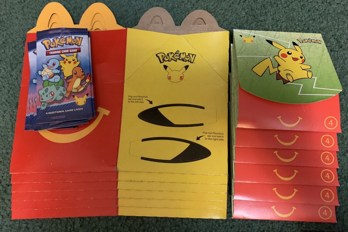 POKEMON CARD McDonald Original　pack McDonald's Pokémon Cards are Back NOW! Everything You Need