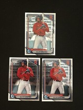 Allan Castro (3) 2024 Bowman Chrome 1st Refractor #BCP-14 Red Sox