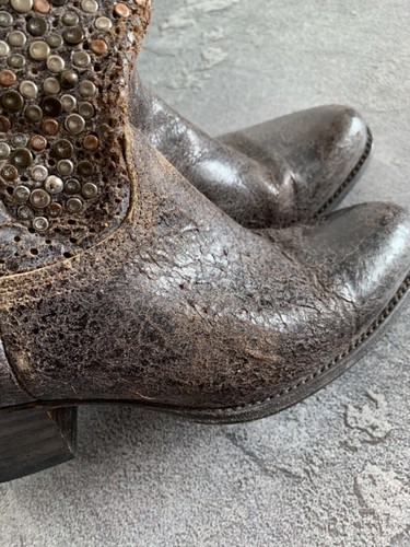 Frye Deborah Studded Tall Western Women Boot size 8 - Picture 10 of 19