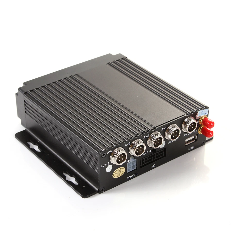 4CH Vehicle Mobile DVR Wifi 3G GPS + 4PC Waterproof Night Vision 720P Camera Kit - Image 2 of 4