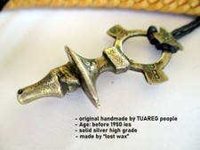 Tuareg Zinder Kreuz Niger Mali Sahara Silber antik Hippie Boho