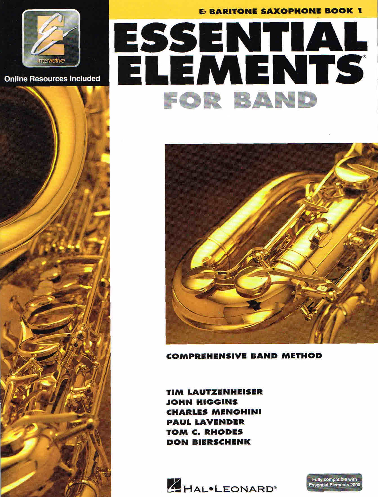 Essential Elements for Band Eb Baritone Saxophone - Book 1 (HL00862574)