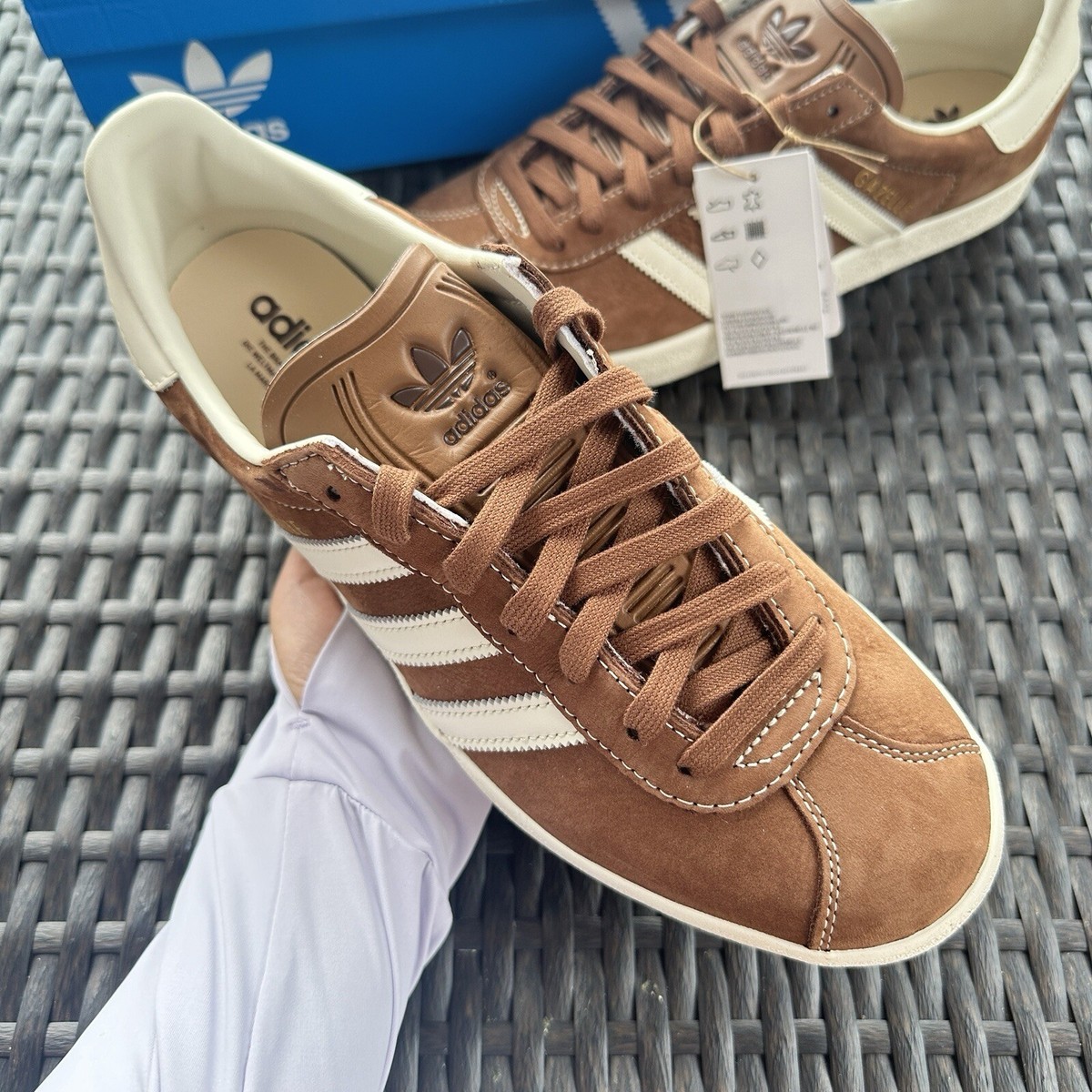 Adidas Gazelle 85 Preloved Brown Men's Athletic Shoes IG5005 Size 13 | eBay