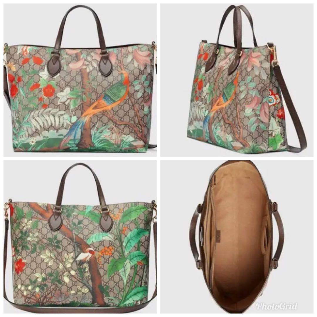 gucci bag with bird design