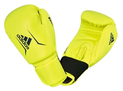 SALE adidas Boxhandschuhe Speed 50 - ADISBG50 gelb/blau Box-Handschuhe Boxen