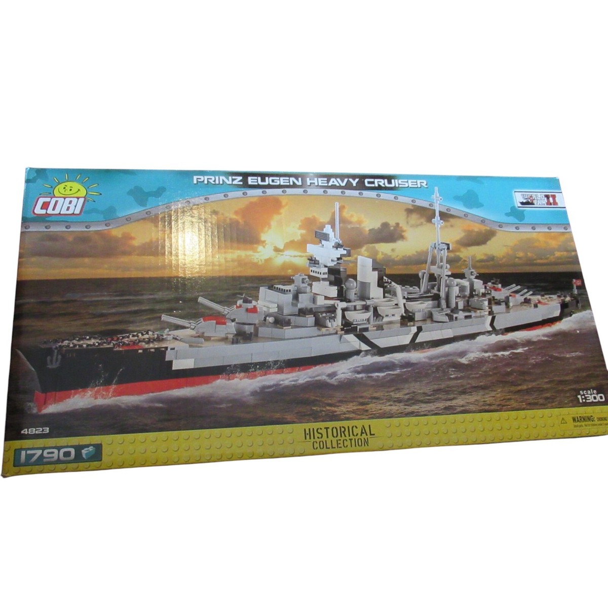 COBI Historical Prinz Eugen Heavy Cruiser Model Block Set #4823