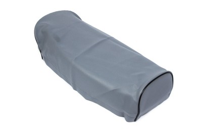 Seat cover (for spring core) for MZ ES 125, 150 - gray with black wedge