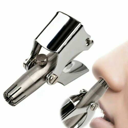 Trimmer For Nose And Ear Hair Cut Manual Cutter Stainless Steel Scissors - Picture 1 of 7