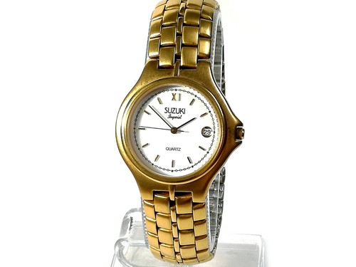Reloj pulsera SUZUKI IMPERIAL QUARTZ Original Outlet funciona | eBay
