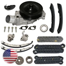 Water Pump Timing Chain Kit Fit Jaguar XK XF XJR XJ F-Type X351 3.0L 5.0L AJ133