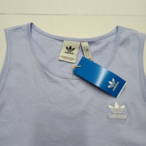 Adidas Originals Essentials Tank Top Men’s S Purple Athletic Sleeveless Shirt - Picture 2 of 7