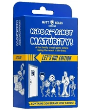 NEW Kids Against Maturity LETS GO Edition Travel Game ~ FREE SHIPPING ~