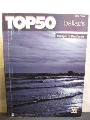 Top 50 Ballads: Easy Piano