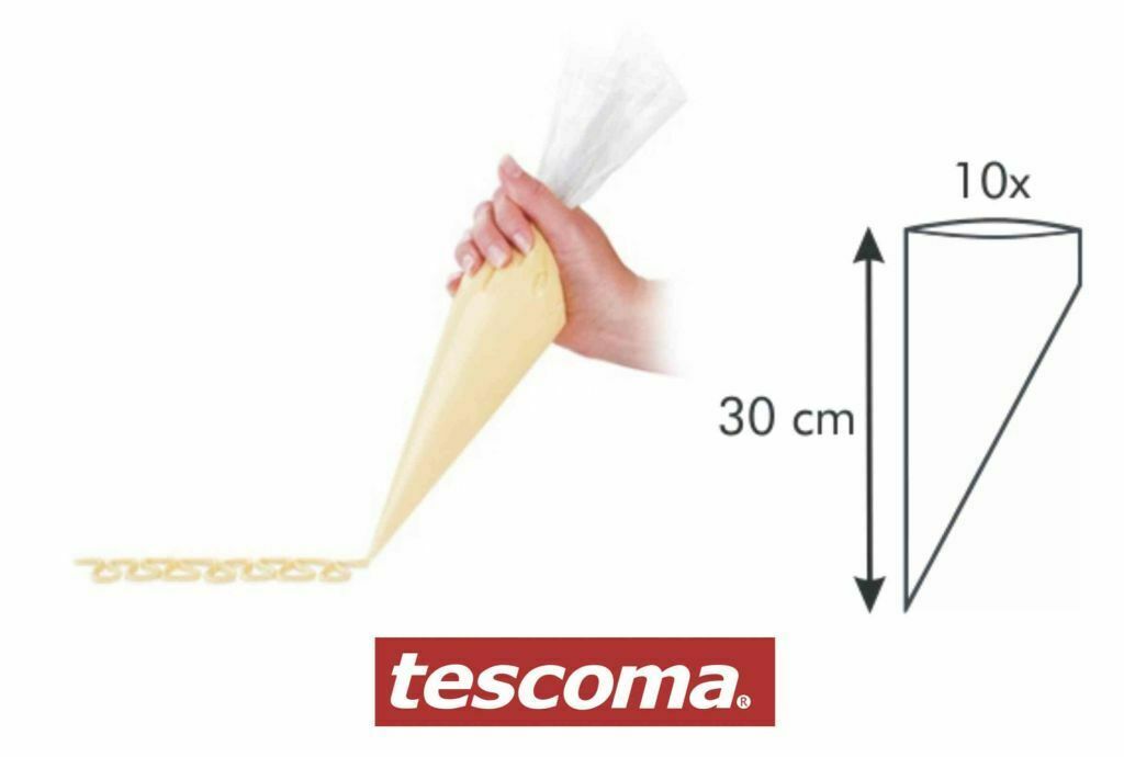 TESCOMA SACCA POCHE BORSA X DOCORATORE DECORAZIONE CM.30 10 PZ MONOUSO 82022