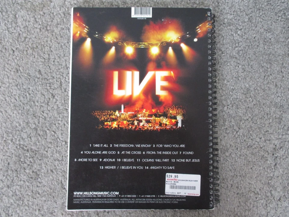 Hillsong : Live Mighty To Save Song Book Worship/Religion Music Sing - Image 2 of 4