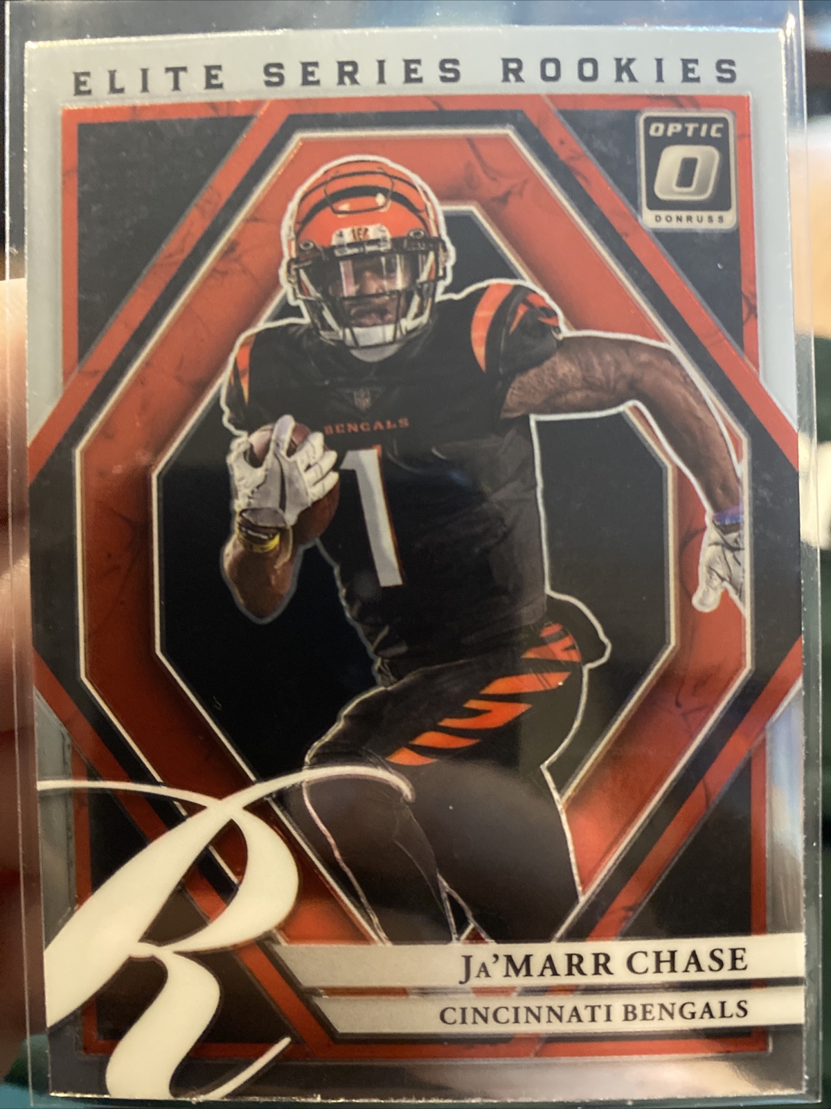Ja'Marr Chase 2021 Donruss Optic Elite Series Rookies RC Bengals ESR-7 🔥💎🏈