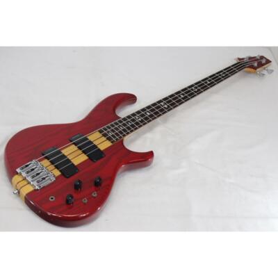 ベース Ariapro II SB 800 Aria Pro II SB-800 Electric Bass Guitar See-thru Red Used