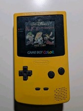Nintendo Gameboy Color Handheld Yellow Console Only Tested  Working Nice