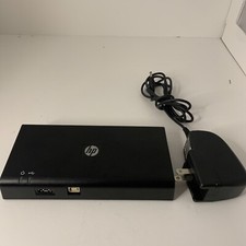 Genuine HP USB 2.0 Docking Station HSTNN-S02X w/ Power Supply