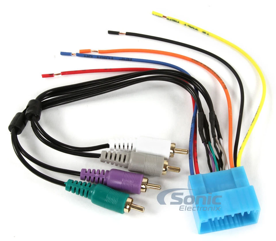 Arnés de integración amplificador/amplificador METRA 70-1725 para vehículos Acura RSX 2002 Foto 3 de 4