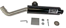 HMF Black Yamaha Grizzly 700 Exhaust Slip On Muffler 2014-2023 ATV Performance