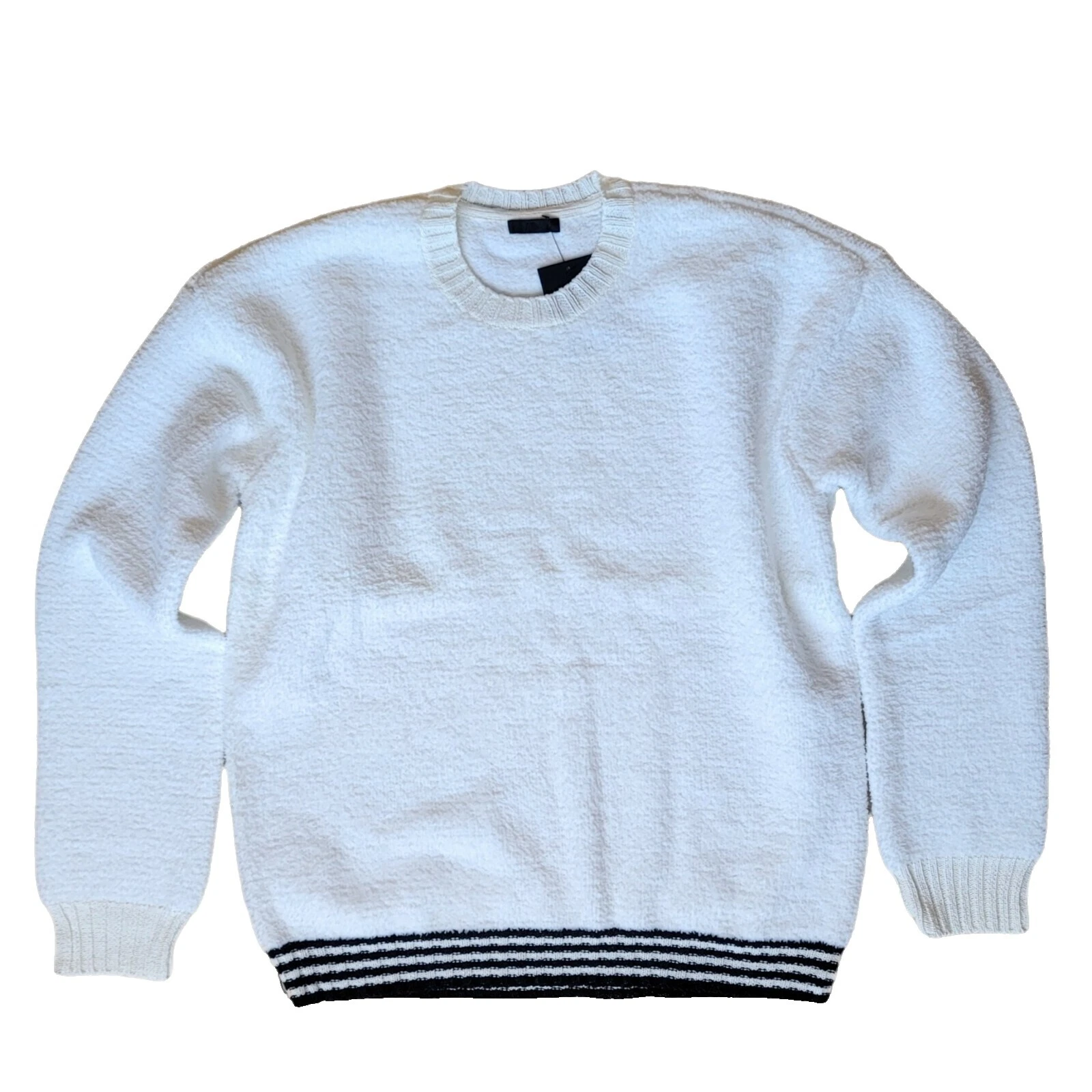 Suéteres blanca de nylon para hombres