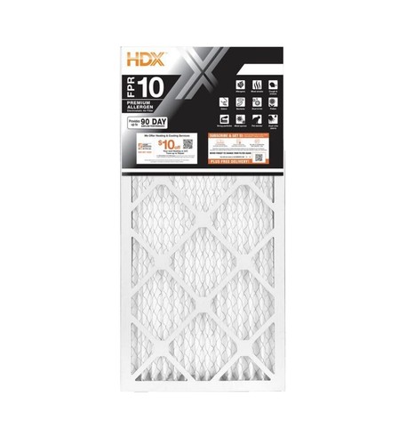 Nordic Pure 30x36x2 MERV 10 Pleated Air Filters With Carbon - 3 Pack For Geothermal Systems