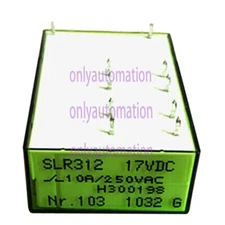 1PC ELESTA SLR312 17VDC Safety Relay 10A 250VAC 10Pins~