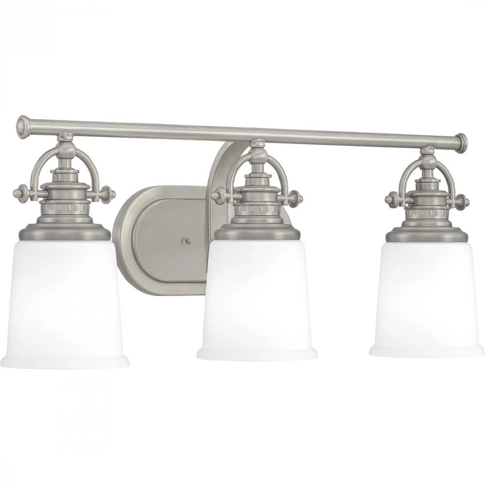 Quoizel Lighting GRT8604AN Grant 4 Light Transitional Bath Vanity - Image 2 of 4