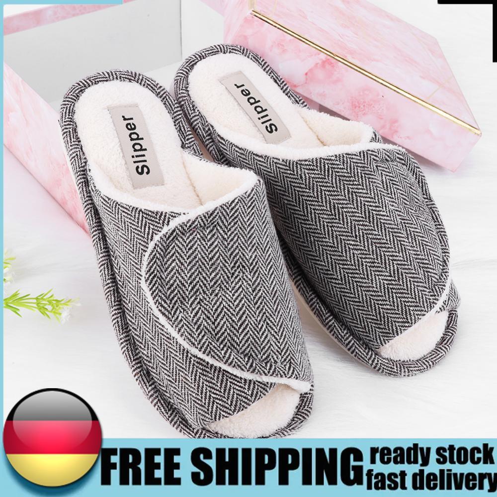 APL Hook and Loop Slippers Non Slip Open Toe Slippers Comfortable for Indoor Outdoor