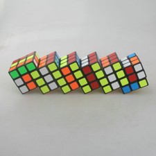 Six Siamese Magic Puzzle Cube Brain Teasers T...