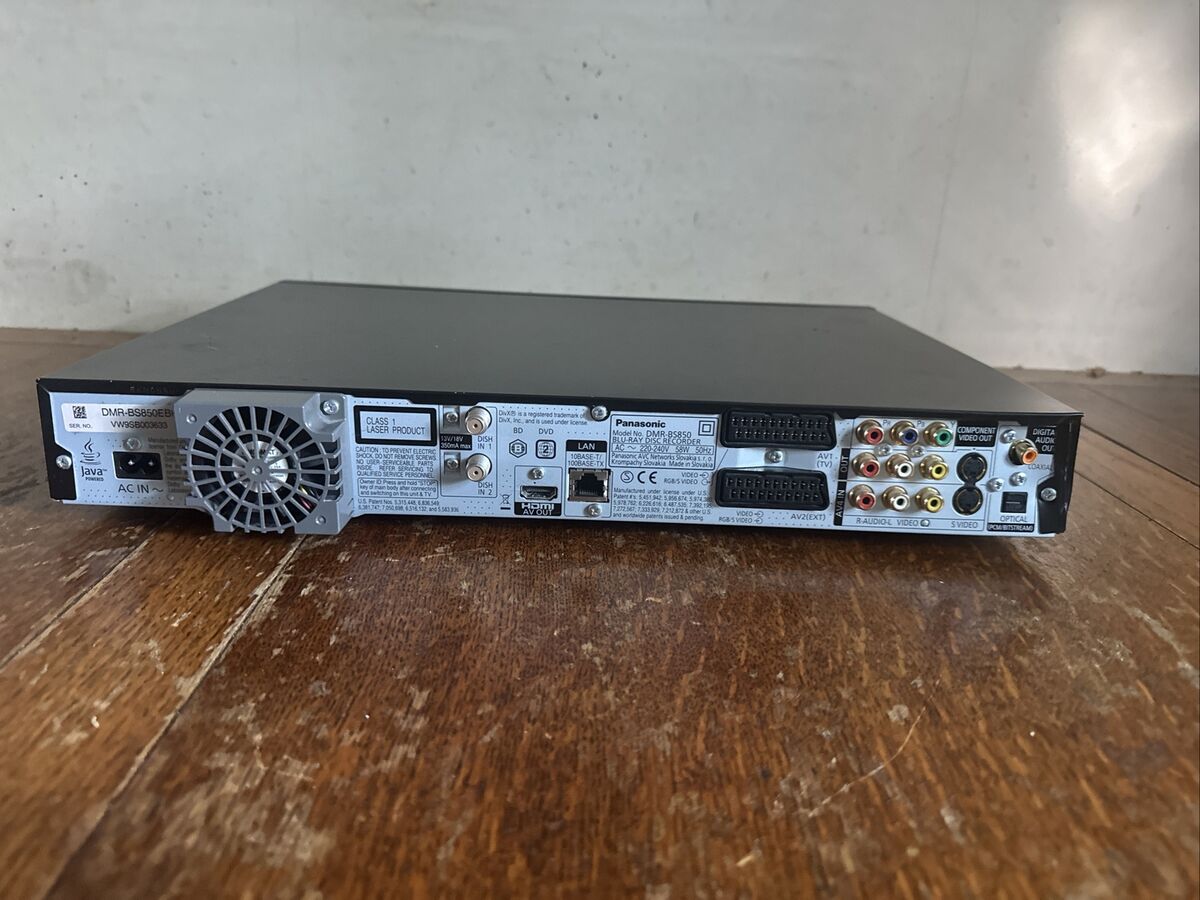 Panasonic DMR-BS850 Blu-ray Recorder for sale online | eBay Panasonic DMR-BS850 Blu-ray Recorder for sale online | eBay