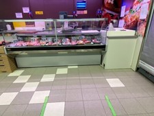 banco frigo macelleria bianco mt. 2,50 ACQUISTATO GIUGNO 2022 ANCORA IN GARANZIA