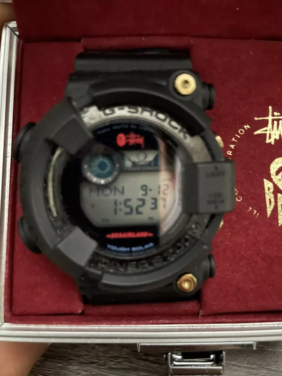BAPE x STUSSY G-SHOCK FROGMAN Watch Limited