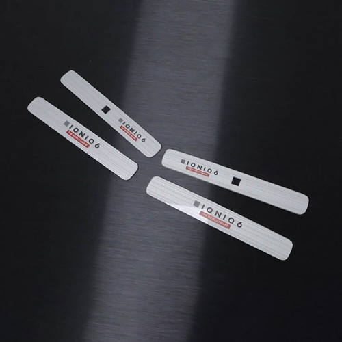 Hair Line Door Catch UV Acrylic Molding 4p (Fits: 2023+ Ioniq6) - Picture 8 of 9