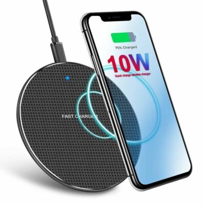 For iPhone 12 11 Pro XS Max XR Wireless Charger Fast Charging
