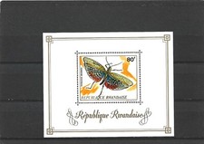 Rwanda 1973 Insects Mini Sheet MNH