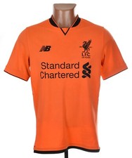 LIVERPOOL 2017/2018 THIRD FOOTBALL SHIRT JERSEY NEW BALANCE SIZE S