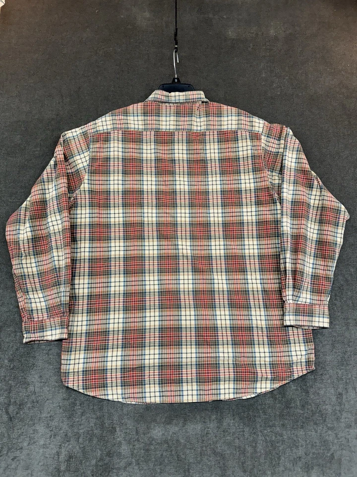 De Colección Años 90 Para Hombre Polo Deportivo Por Ralph Lauren Camisa A Cuadros Deportista XL Bolsillo Logo Foto 4 de 4