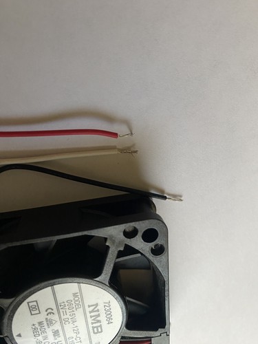 NMB 06015VA-12P-CT-00 60 x 60 x 15 mm Lüfter Axial 3 Draht NEU - Bild 2 von 4