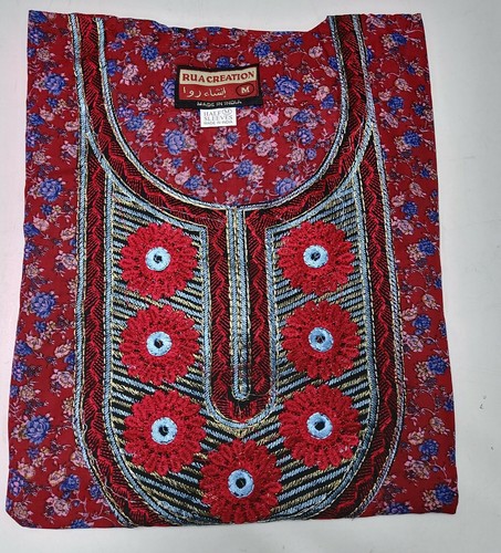 INDIAN Kaftan Tunic Holiday Dress Beach Cover up Dubai Abaya .FARASHA.COTTON - Picture 83 of 83
