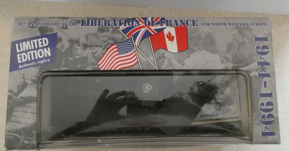 Винтажный литой грузовик Solido Liberation Dodge WC63 50-я годовщина 1944/94 новый в коробке - Изображение 3 из 4