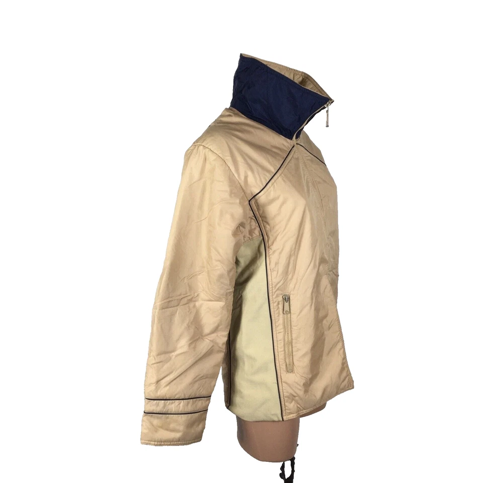 Abrigo Chaqueta Esquí Hinchada Invierno Bronceado Deportes Ciervo Blanco Años 70 De Colección Talla M Foto 4 de 4