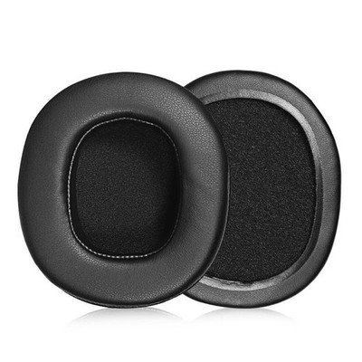 2x Protein Leder Ersatz Ohrpolster für EDIFIER W800BT (schwarz)