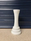 Vintage Milk Glass Bud 6” Vase by Randall Pedestal Bottom